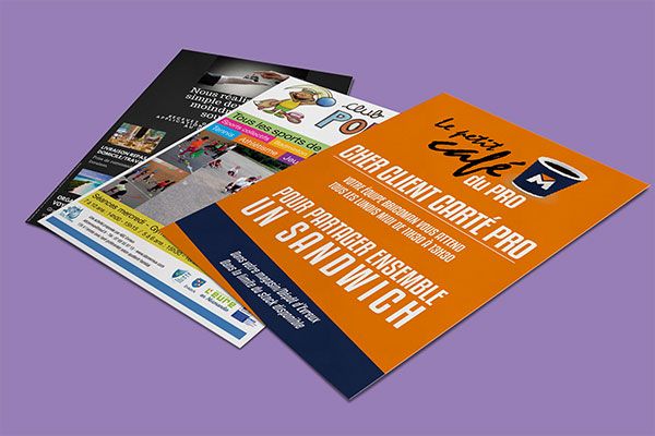 impression d'affiches, de prospectus & de flyers