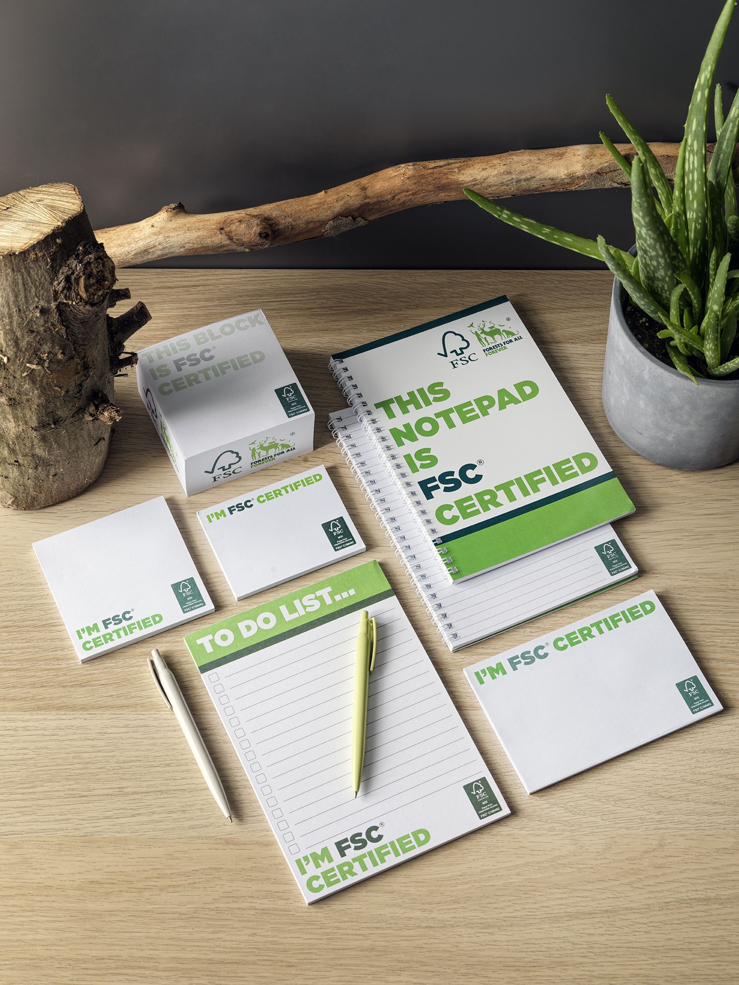 Blocs papiers customisés